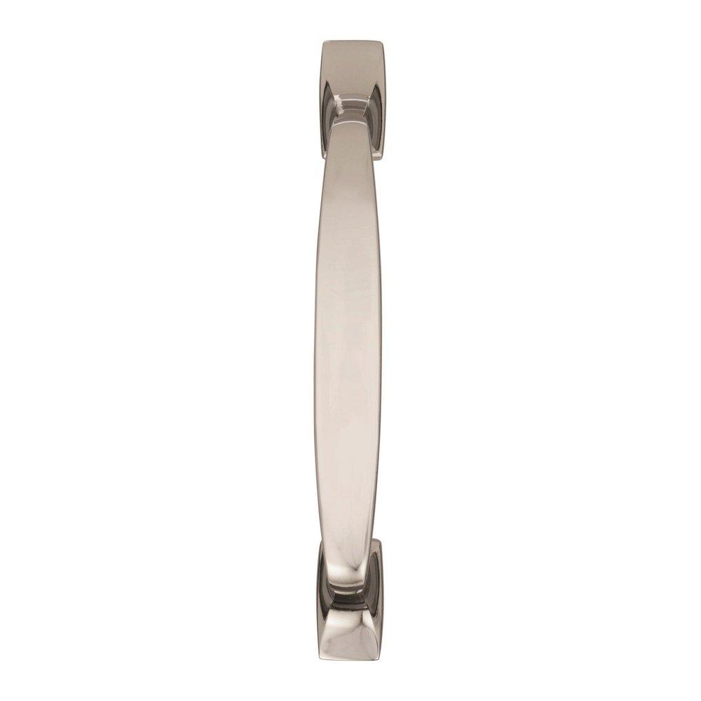 Amerock Polished Nickel Highland Ridge 3-3/4 in (96 mm) Center-to-Center Polished Nickel Cabinet Pull 