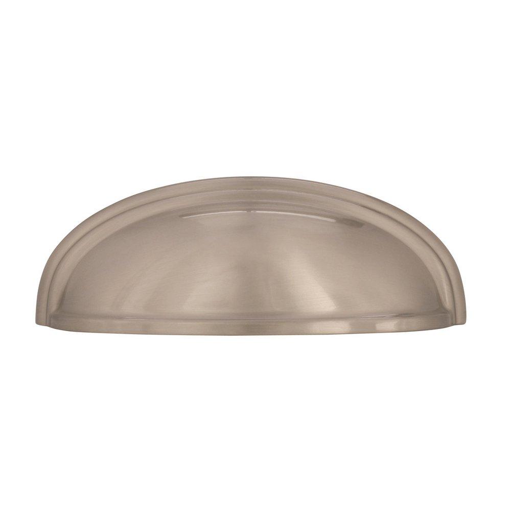 Amerock Satin Nickel Ashby 4 in (102 mm) & 3 in (76 mm) Center-to-Center Satin Nickel Cabinet Cup Pull 