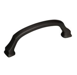 3-3/4 in. Center-to-Center Cabinet Pull in Black Bronze