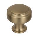 1-3/16 in. Cabinet Knob in Golden Champagne