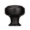 Amerock Black Bronze Highland Ridge 1-3/16 in (30 mm) Diameter Black Bronze Cabinet Knob 
