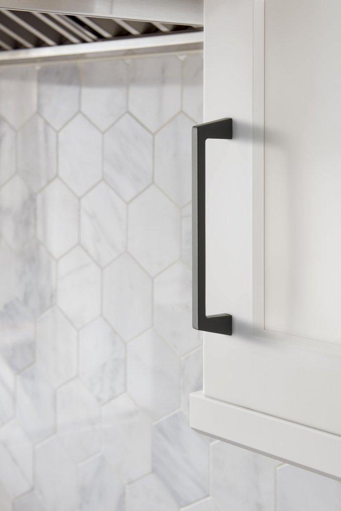 Amerock Black Bronze 7-1/4 in. Center-to-Center Cabinet Pull 