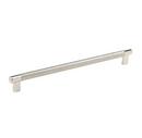 12-5/8 in. Center-to-Center Pull in Polished Nickel/Stainless Steel