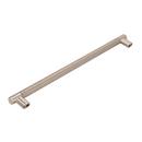 Amerock Polished Nickel/Stainless Steel Esquire 12-5/8 in (320 mm) Center-to-Center Polished Nickel/Stainless Steel Cabinet Pull 