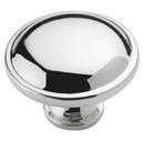 1-1/4 in. Cabinet Knob in Polished Chrome