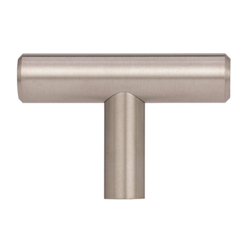 Amerock Stainless Steel Bar Pulls 1-15/16 in (49 mm) Length Stainless Steel Cabinet Knob 