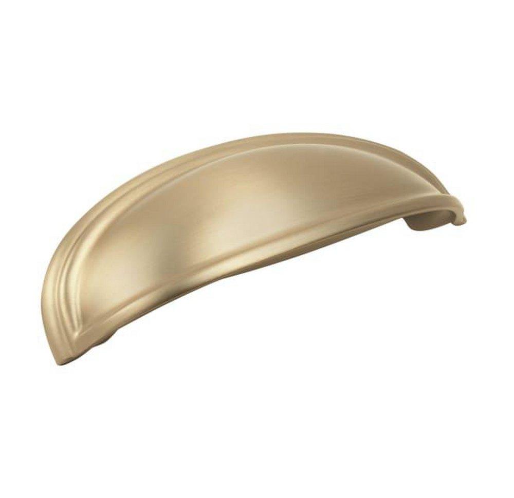 Amerock Golden Champagne 3 & 4 in. Center-to-Center Cup Pull 