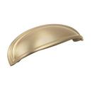 Amerock Golden Champagne 3 & 4 in. Center-to-Center Cup Pull 