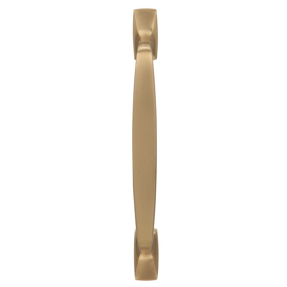 Highland Ridge 5-1/16 in (128 mm) Center-to-Center Golden Champagne Cabinet Pull 