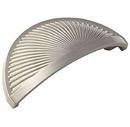 3 in. Center-to-Center Cup Pull in Satin Nickel