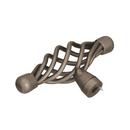 Amerock Weathered Nickel Village Classics 2-3/4 in (70 mm) Length Weathered Nickel Cabinet Knob 