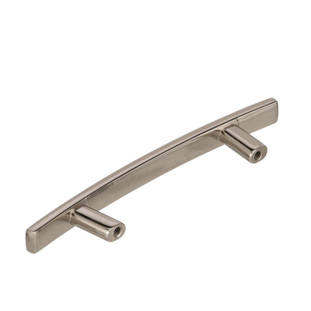 Cyprus 3 in (76 mm) Center-to-Center Polished Nickel Cabinet Pull 