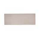 Amerock Satin Nickel Edge Pull 3-3/4 in (96 mm) Center-to-Center Satin Nickel Cabinet Pull 