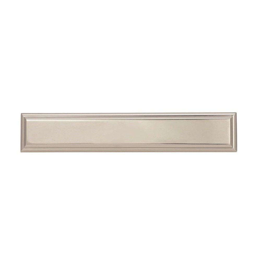 Amerock Polished Nickel Manor 5-1/16 in (128 mm) Center-to-Center Polished Nickel Cabinet Cup Pull 