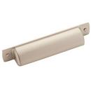 3-3/4 in. Center-to-Center Cup Pull in Satin Nickel