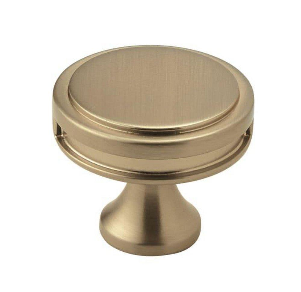Amerock Golden Champagne 1-3/8 in. Knob 