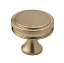 1-3/8 in. Cabinet Knob in Golden Champagne