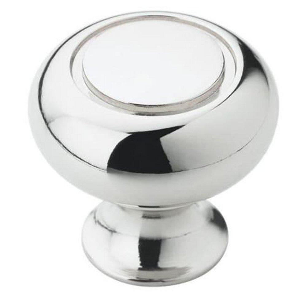 Amerock Polished Chrome 1-1/4 in. Knob 