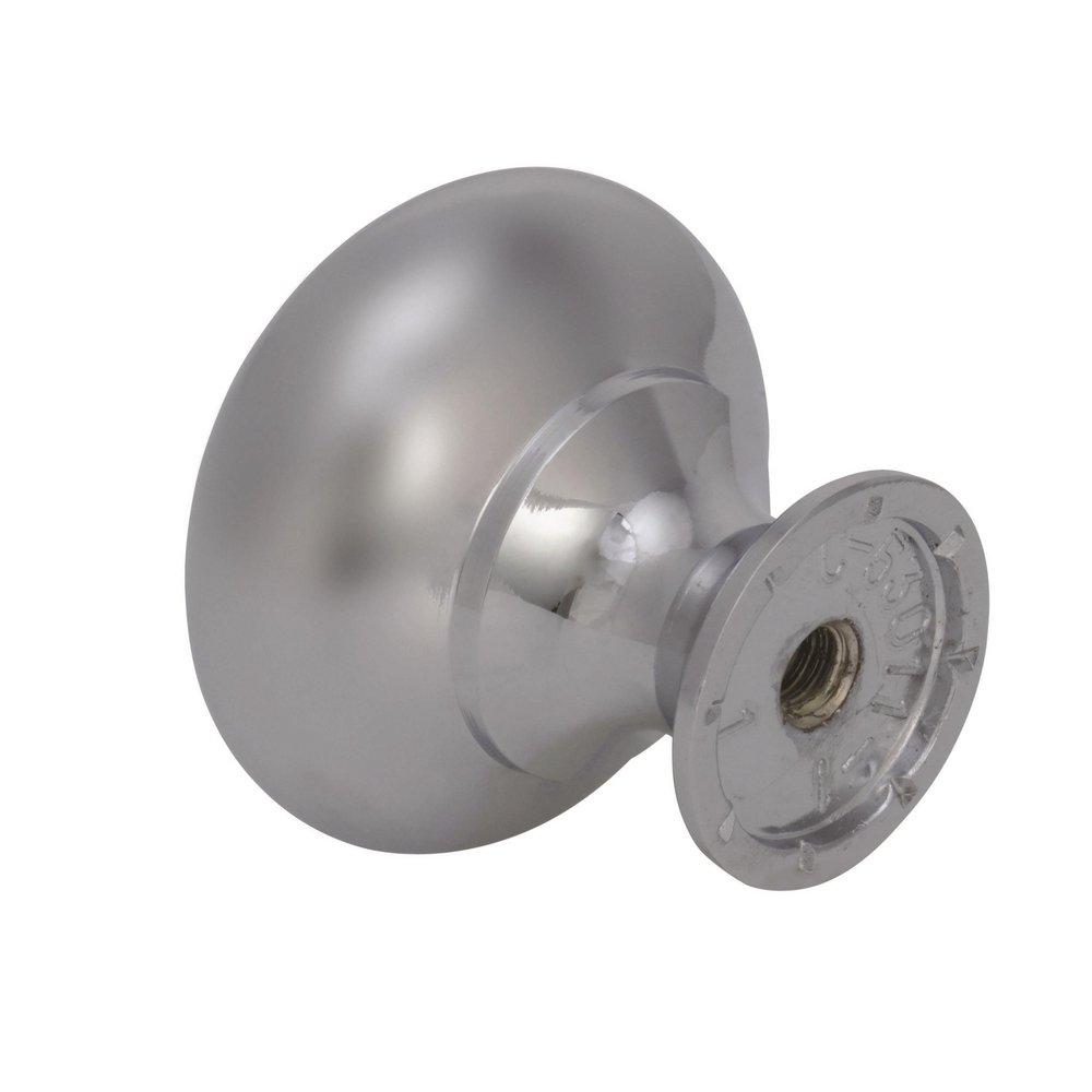 Amerock Polished Chrome Allison Value 1-1/4 in (32 mm) Diameter Polished Chrome Cabinet Knob 