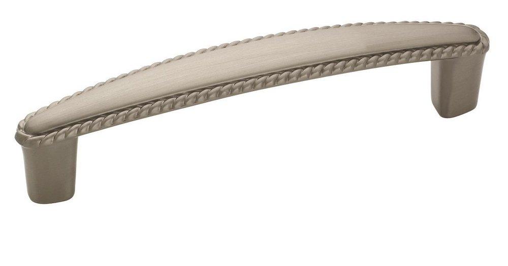 Amerock Satin Nickel Allison Value 3-3/4 in (96 mm) Center-to-Center Satin Nickel Cabinet Pull 