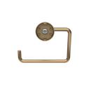 Arrondi 6-7/16 in (164 mm) Length Towel Ring in Brushed Bronze/Golden Champagne 
