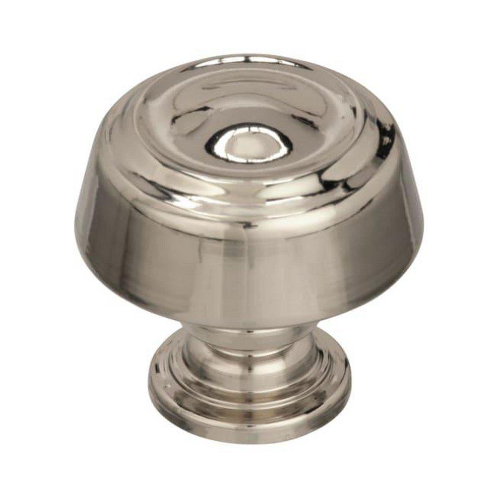Amerock Polished Nickel 1-3/16 in. Knob 