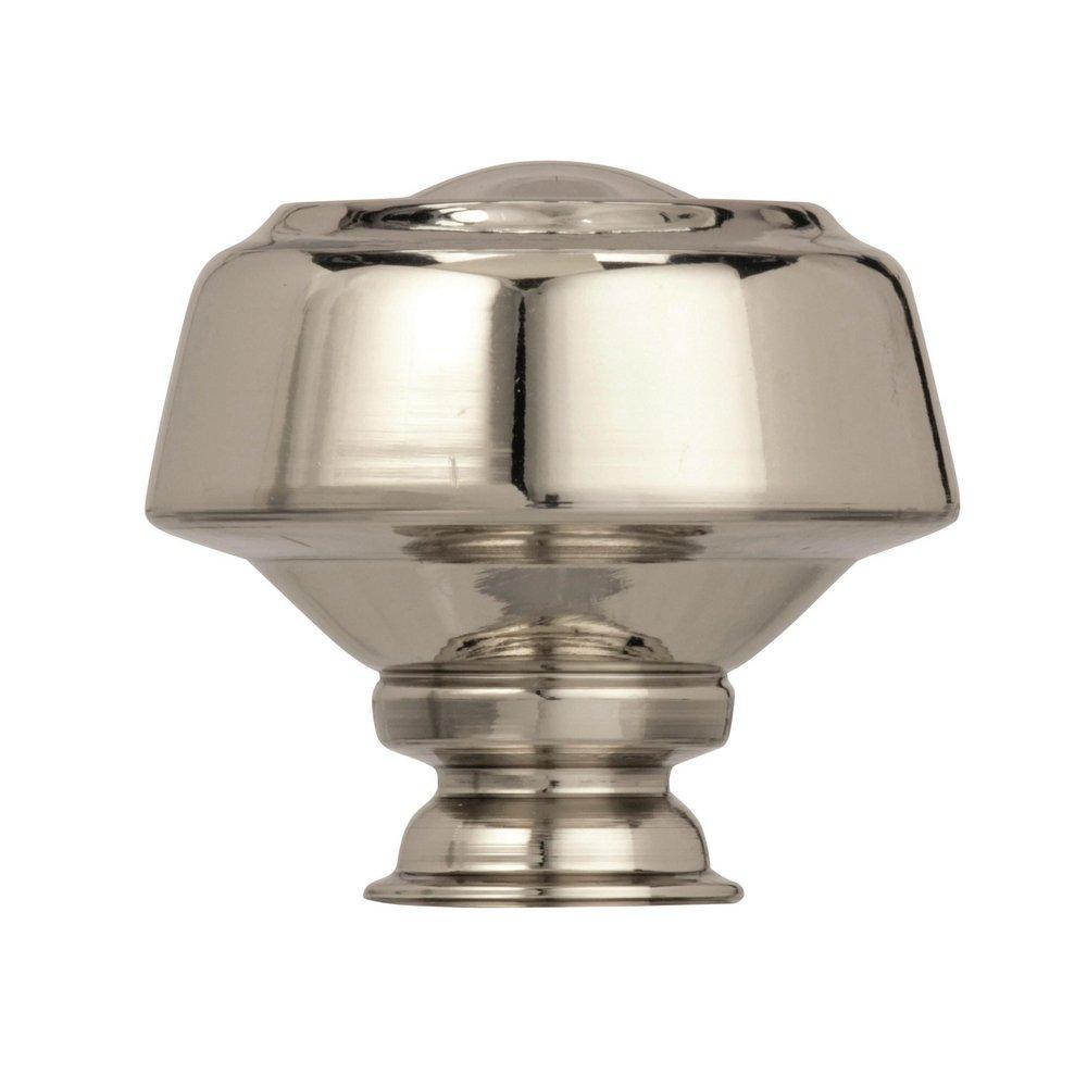 Kane 1-3/16 in (30 mm) Diameter Polished Nickel Cabinet Knob 