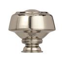 Kane 1-3/16 in (30 mm) Diameter Polished Nickel Cabinet Knob 