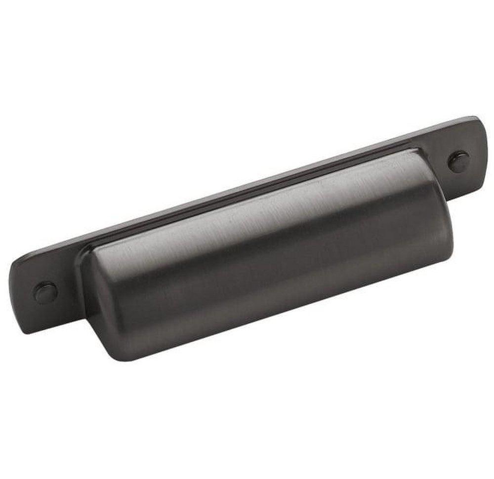 Amerock Graphite 3 in. Center-to-Center Cup Pull 