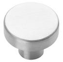 1-1/4 in. Knob in Stainless Steel