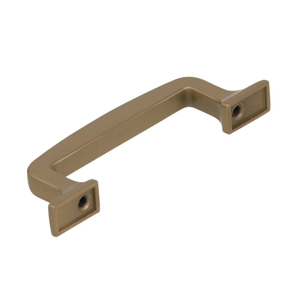 Westerly 3 in (76 mm) Center-to-Center Golden Champagne Cabinet Pull 