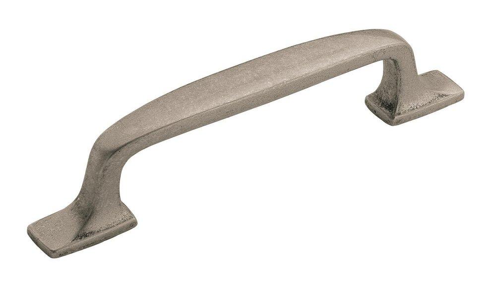 Amerock Aged Pewter Highland Ridge 3-3/4 in (96 mm) Center-to-Center Aged Pewter Cabinet Pull 