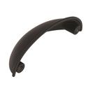 Amerock Flat Black Cup Pulls 2-1/2 in (64 mm) Center-to-Center Flat Black Cabinet Cup Pull 