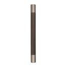Amerock Satin Nickel/Oil Rubbed Bronze Esquire 6-5/16 in (160 mm) Center-to-Center Satin Nickel/Oil-Rubbed Bronze Cabinet Pull 