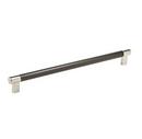 12-5/8 in. Center-to-Center Pull in Polished Nickel/Gunmetal