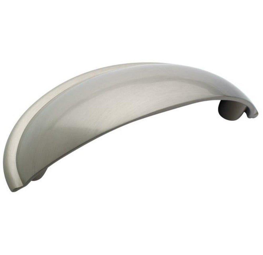 Amerock Satin Nickel 2-1/2 in. Center-to-Center Cup Pull 