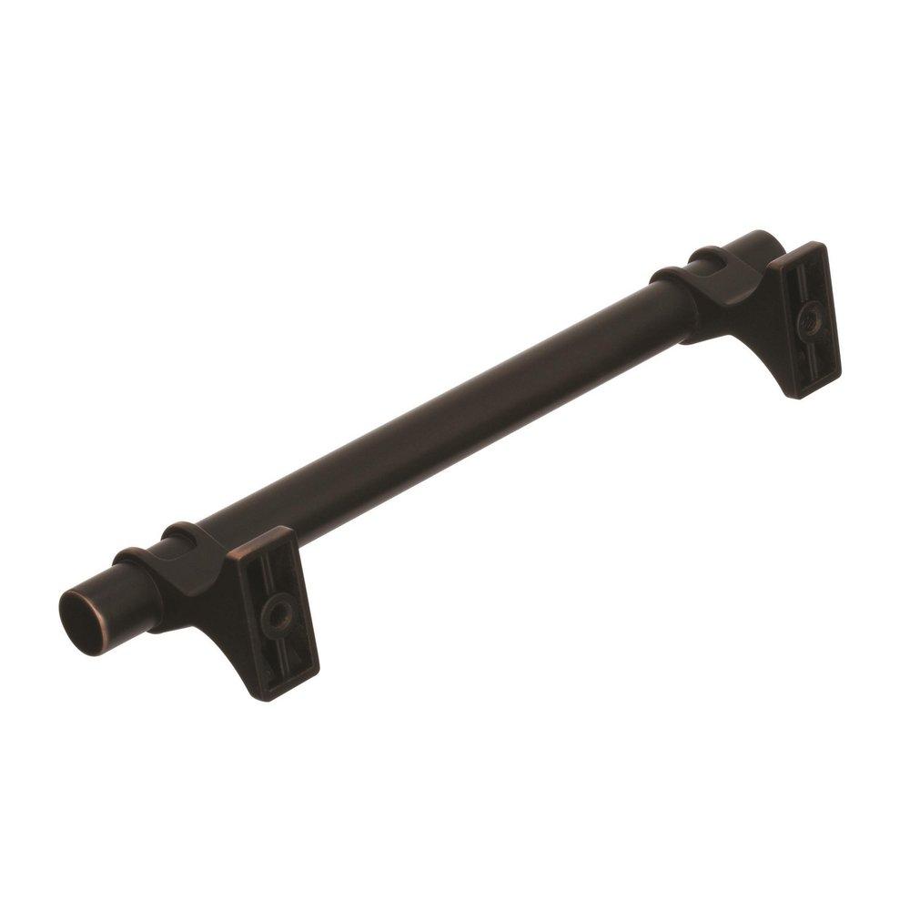 Amerock Oil Rubbed Bronze Davenport 5-1/16 in (128 mm) Center-to-Center Oil-Rubbed Bronze Cabinet Pull 