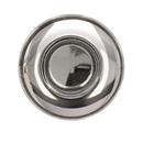 Glacio 1-3/4 in (44 mm) Diameter Clear/Black Bronze Cabinet Knob 