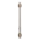 Glacio 6-5/16 in (160 mm) Center-to-Center Clear/Satin Nickel Cabinet Pull 