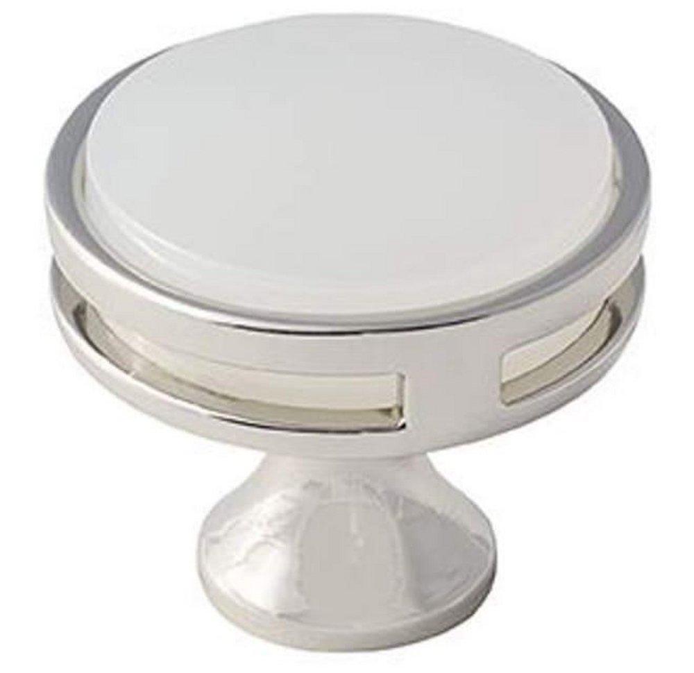 Amerock Polished Nickel/Frosted 1-3/8 in. Knob 