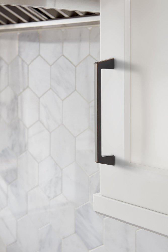 Amerock Oil Rubbed Bronze Blackrock 6-5/16 in (160 mm) Center-to-Center Oil-Rubbed Bronze Cabinet Pull 