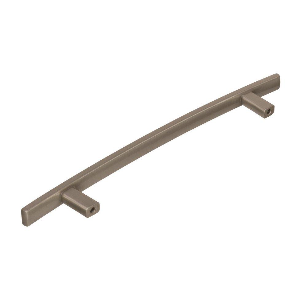 Amerock Satin Nickel Cyprus 6-5/16 in (160 mm) Center-to-Center Satin Nickel Cabinet Pull 
