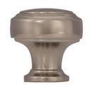 Amerock Polished Nickel Highland Ridge 1-3/16 in (30 mm) Diameter Polished Nickel Cabinet Knob 