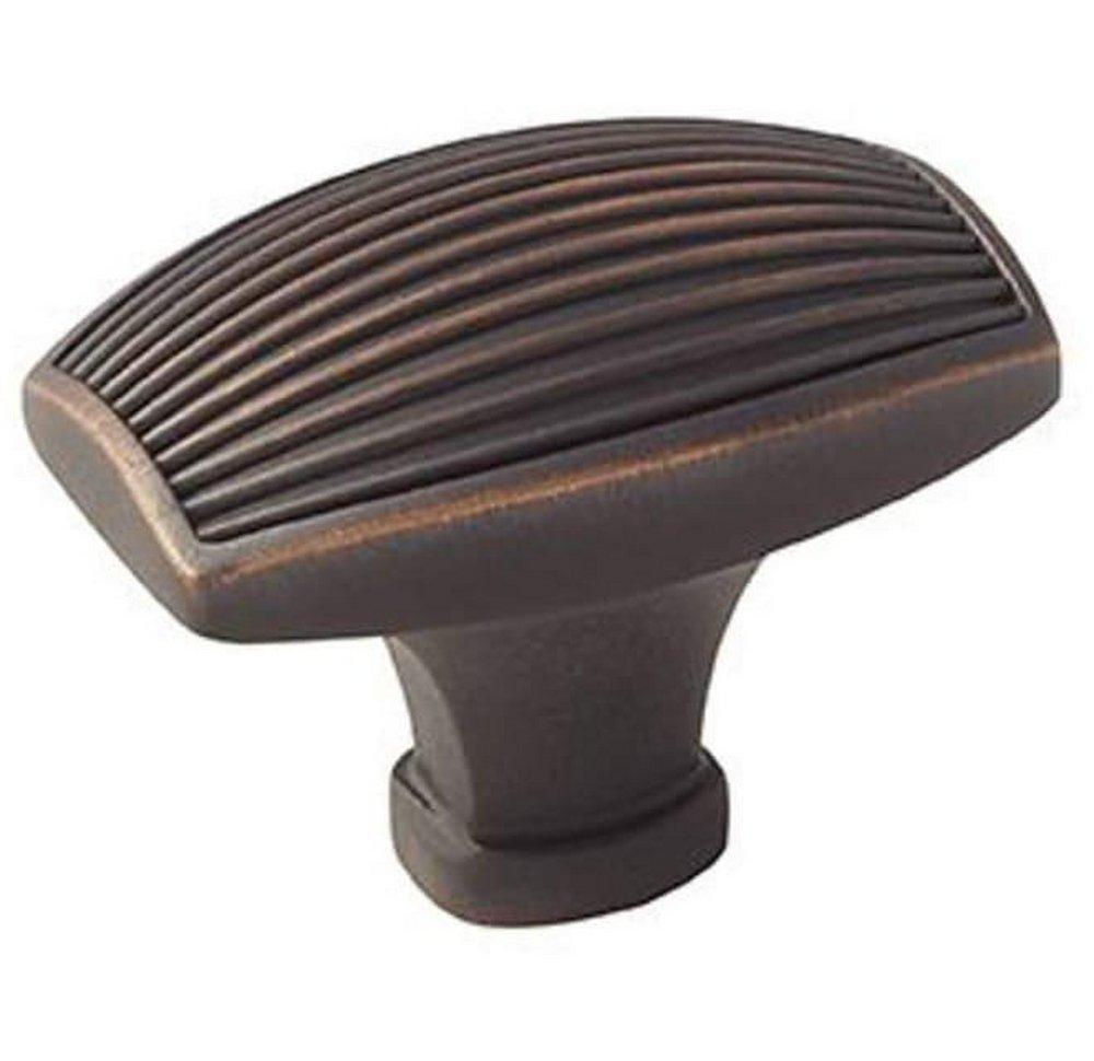 Amerock Oil Rubbed Bronze Sea Grass 1-1/2 in (38 mm) Length Satin Nickel Cabinet Knob 