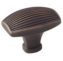 Amerock Oil Rubbed Bronze Sea Grass 1-1/2 in (38 mm) Length Satin Nickel Cabinet Knob 