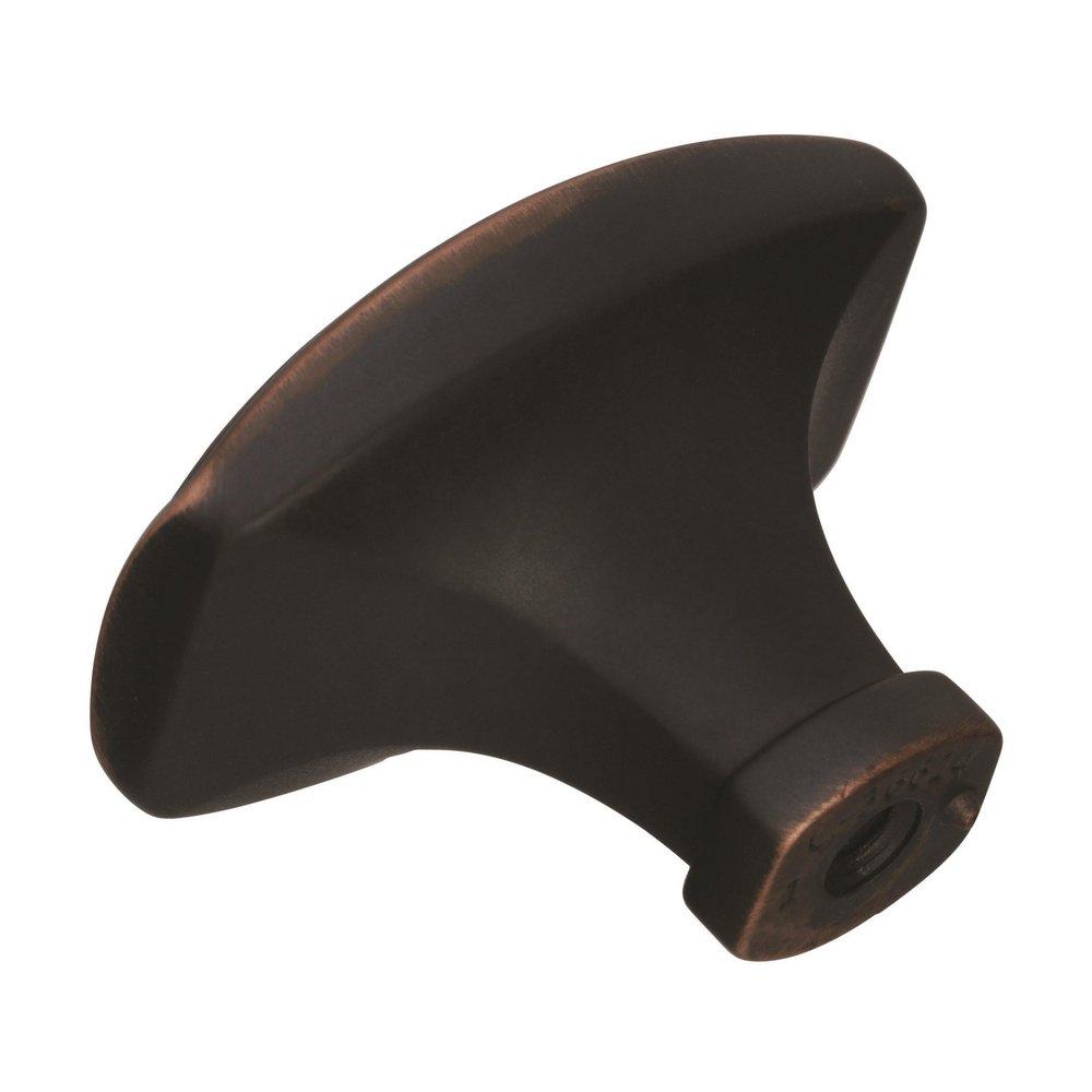 Amerock Oil Rubbed Bronze Sea Grass 1-1/2 in (38 mm) Length Satin Nickel Cabinet Knob 