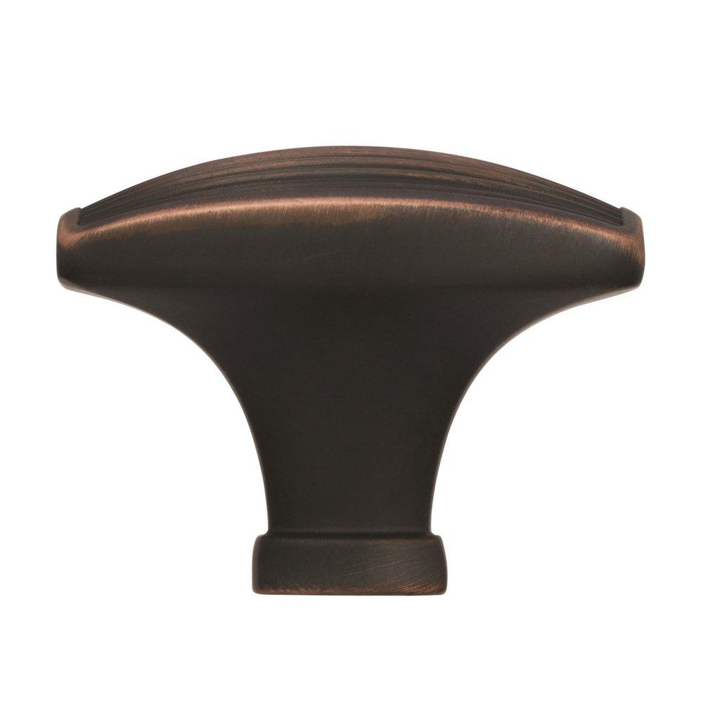 Amerock Oil Rubbed Bronze Sea Grass 1-1/2 in (38 mm) Length Satin Nickel Cabinet Knob 