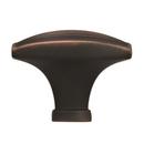 Amerock Oil Rubbed Bronze Sea Grass 1-1/2 in (38 mm) Length Satin Nickel Cabinet Knob 