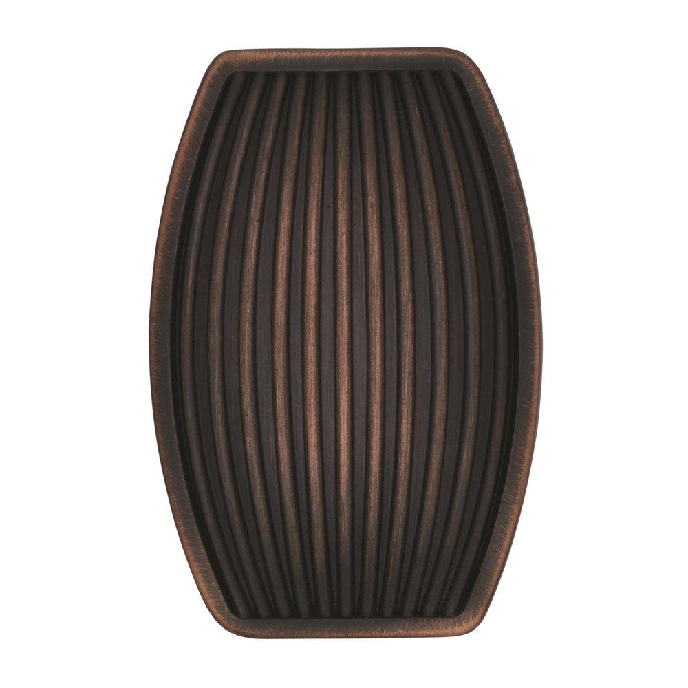 Amerock Oil Rubbed Bronze Sea Grass 1-1/2 in (38 mm) Length Satin Nickel Cabinet Knob 