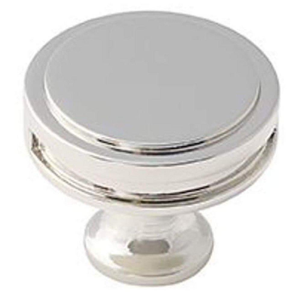 Amerock Polished Nickel 1-3/8 in. Knob 